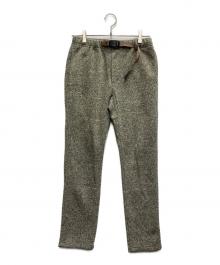 GRAMICCI（グラミチ）の古着「BONDING KNIT FLEECE PANT」｜グレー×ベージュ
