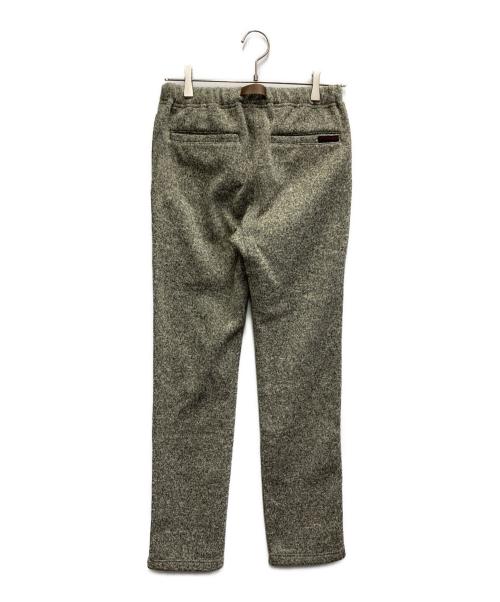 GRAMICCI（グラミチ）GRAMICCI (グラミチ) BONDING KNIT FLEECE PANT グレー×ベージュ サイズ:Sの古着・服飾アイテム