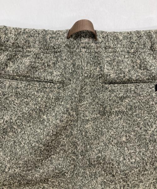 GRAMICCI（グラミチ）GRAMICCI (グラミチ) BONDING KNIT FLEECE PANT グレー×ベージュ サイズ:Sの古着・服飾アイテム