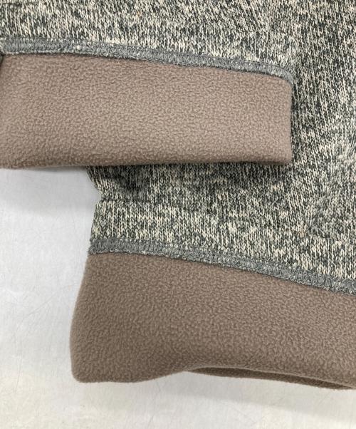 GRAMICCI（グラミチ）GRAMICCI (グラミチ) BONDING KNIT FLEECE PANT グレー×ベージュ サイズ:Sの古着・服飾アイテム