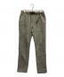 GRAMICCI（グラミチ）の古着「BONDING KNIT FLEECE PANT」｜グレー×ベージュ