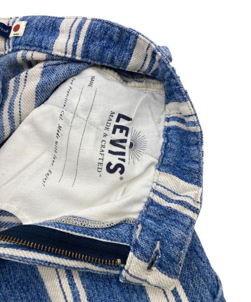 LEVI’S MADE&CRAFTED（リーバイス メイドアンドクラフテッド）LEVI’S MADE&CRAFTED (リーバイス メイドアンドクラフテッド) ペインターパンツ ブルー×ホワイト サイズ:W29の古着・服飾アイテム