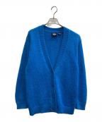 DOCKERSドッカーズ）の古着「モヘヤ混カーディガン」｜ブルー