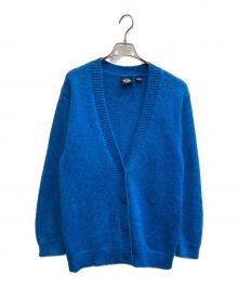 DOCKERS（ドッカーズ）の古着「モヘヤ混カーディガン」｜ブルー