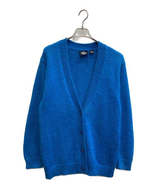 DOCKERS（ドッカーズ）DOCKERS (ドッカーズ) モヘヤ混カーディガン ブルー サイズ:Sの古着・服飾アイテム