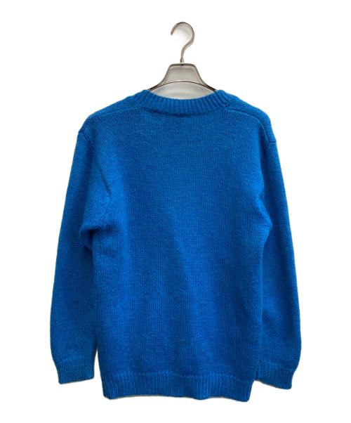 DOCKERS（ドッカーズ）DOCKERS (ドッカーズ) モヘヤ混カーディガン ブルー サイズ:Sの古着・服飾アイテム