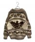 Native Indian Knit (ネイティブインディアンニット) カウチンニットカーディガン ベージュ サイズ:不明（記載無し）：6000円