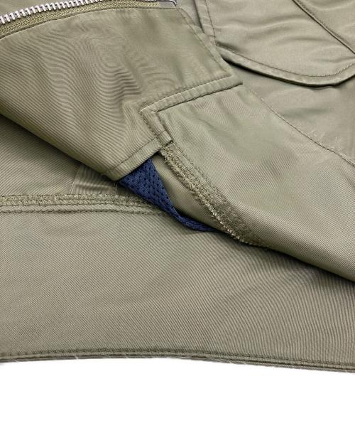 kaiko（カイコー）kaiko (カイコー) FORCELESS JACKET NYLON グリーン サイズ:Lの古着・服飾アイテム