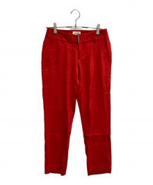 HELMUT LANG（ヘルムートラング）の古着「ストレートパンツ」｜レッド