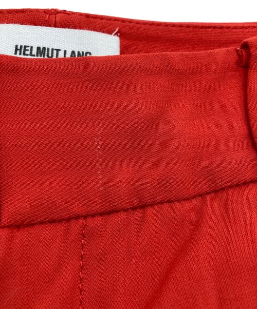 HELMUT LANG（ヘルムートラング）HELMUT LANG (ヘルムートラング) ストレートパンツ レッドの古着・服飾アイテム