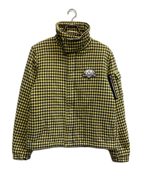 master-piece（マスターピース）master-piece (マスターピース) チェックジャケット イエロー サイズ:Lの古着・服飾アイテム