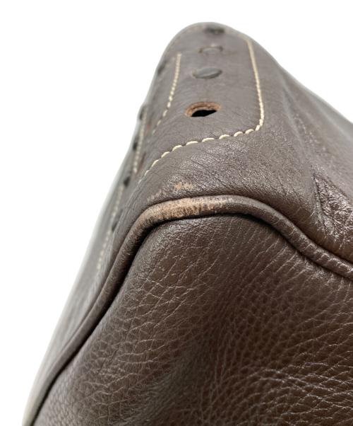 TOD'S（トッズ）TOD'S (トッズ) ハンドバッグ ブラウンの古着・服飾アイテム