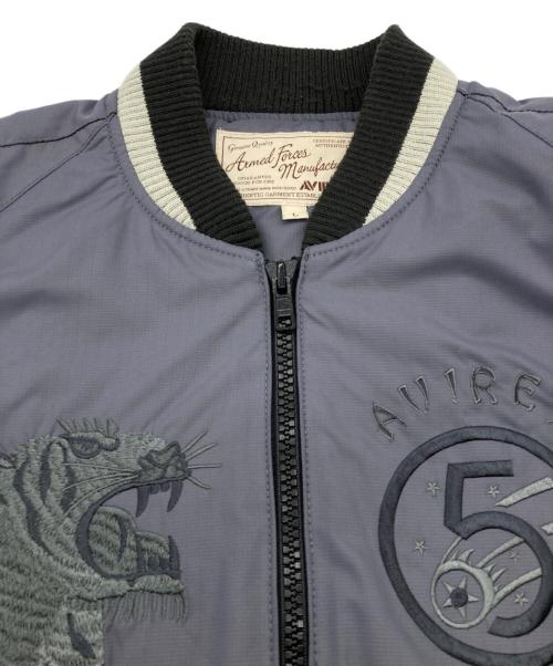 AVIREX（アヴィレックス）AVIREX (アヴィレックス) ジャケット グレー サイズ:Lの古着・服飾アイテム