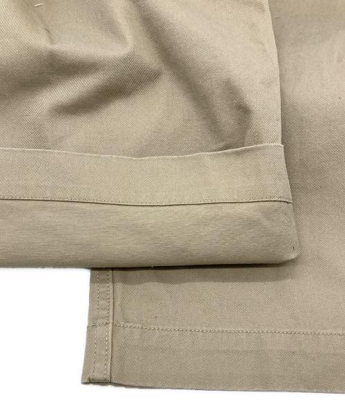 417 by EDIFICE（417 バイ エディフィス）417 by EDIFICE (417 バイ エディフィス) M45 CURVE CHINO PAINT ベージュ サイズ:Lの古着・服飾アイテム