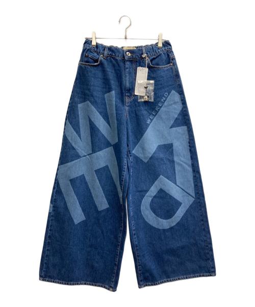 WEEKEND Max Mara（ウィークエンド マックスマーラ）WEEKEND Max Mara (ウィークエンド マックスマーラ) VORTICE オーセンティック コットンデニム インディゴ サイズ:46の古着・服飾アイテム