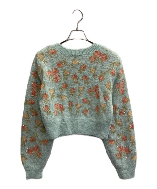 ANNA SUI（アナスイ）ANNA SUI (アナスイ) Lily Brown (リリーブラウン) カーディガン ブルー サイズ:FREEの古着・服飾アイテム