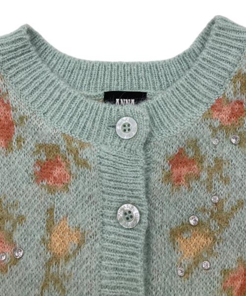 ANNA SUI（アナスイ）ANNA SUI (アナスイ) Lily Brown (リリーブラウン) カーディガン ブルー サイズ:FREEの古着・服飾アイテム