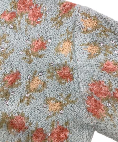 ANNA SUI（アナスイ）ANNA SUI (アナスイ) Lily Brown (リリーブラウン) カーディガン ブルー サイズ:FREEの古着・服飾アイテム