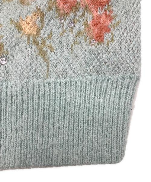 ANNA SUI（アナスイ）ANNA SUI (アナスイ) Lily Brown (リリーブラウン) カーディガン ブルー サイズ:FREEの古着・服飾アイテム