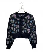 ANNA SUI×Lily Brownアナスイ×リリーブラウン）の古着「カーディガン」｜ブラック