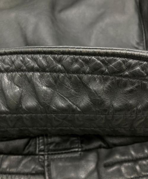 Langlitz Leathers（ラングリッツレザー）Langlitz Leathers (ラングリッツレザー) 80’s レザーダブルライダースジャケット ブラック サイズ:不明の古着・服飾アイテム