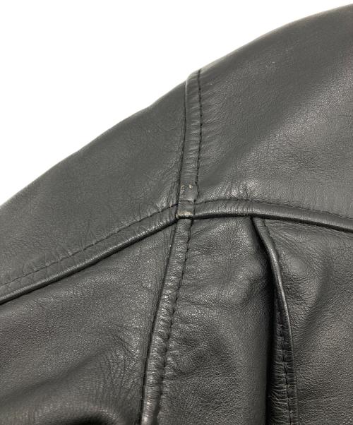 Langlitz Leathers（ラングリッツレザー）Langlitz Leathers (ラングリッツレザー) 80’s レザーダブルライダースジャケット ブラック サイズ:不明の古着・服飾アイテム