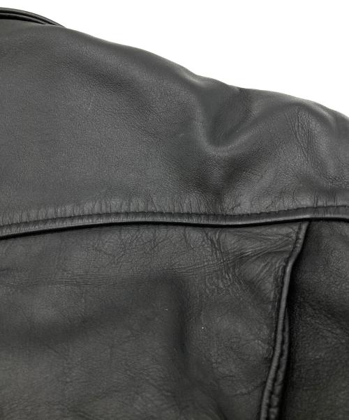 Langlitz Leathers（ラングリッツレザー）Langlitz Leathers (ラングリッツレザー) 80’s レザーダブルライダースジャケット ブラック サイズ:不明の古着・服飾アイテム