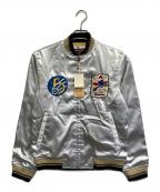 BUZZ RICKSON'Sバズリクソンズ）の古着「SATIN TOUR JACKET」｜シルバー