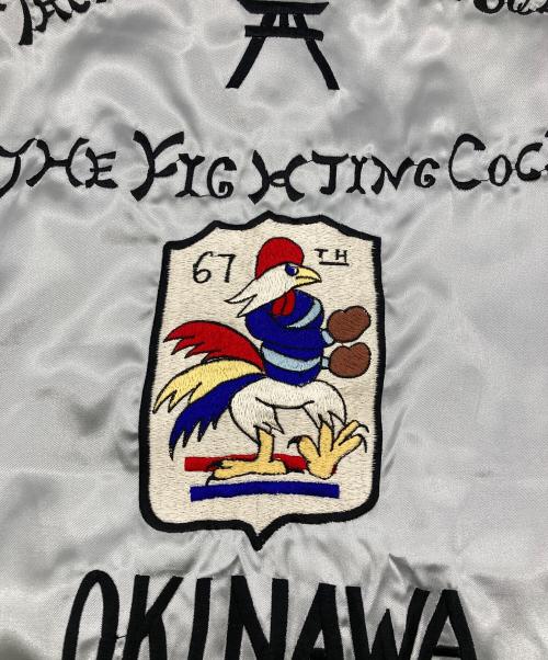 BUZZ RICKSON'S（バズリクソンズ）BUZZ RICKSON'S (バズリクソンズ) SATIN TOUR JACKET シルバー サイズ:36の古着・服飾アイテム