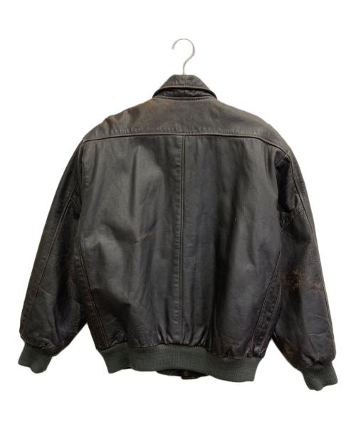 mission impossible（ミッション インポッシブル）mission impossible (ミッション インポッシブル) レザージャケット ブラウン サイズ:Sの古着・服飾アイテム