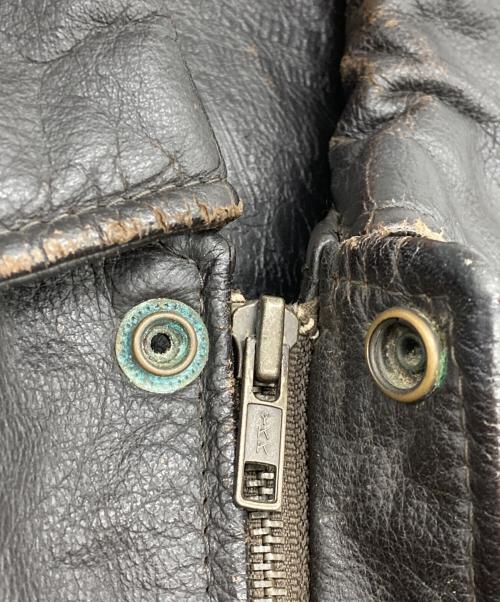 mission impossible（ミッション インポッシブル）mission impossible (ミッション インポッシブル) レザージャケット ブラウン サイズ:Sの古着・服飾アイテム