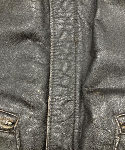 mission impossible（ミッション インポッシブル）mission impossible (ミッション インポッシブル) レザージャケット ブラウン サイズ:Sの古着・服飾アイテム