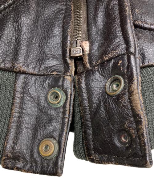 mission impossible（ミッション インポッシブル）mission impossible (ミッション インポッシブル) レザージャケット ブラウン サイズ:Sの古着・服飾アイテム