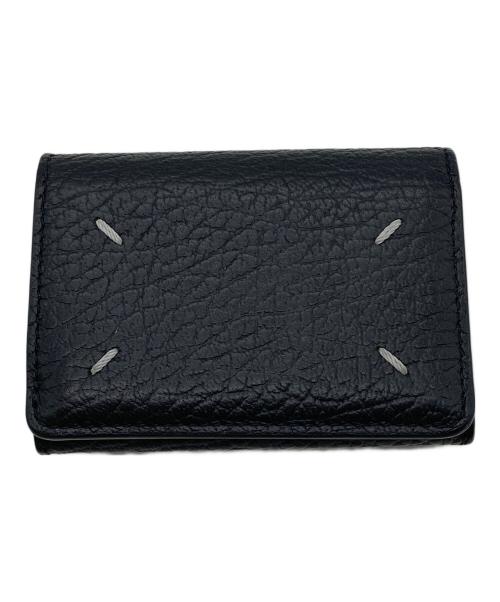 Maison Margiela（メゾンマルジェラ）Maison Margiela (メゾンマルジェラ) 3つ折り財布 ブラックの古着・服飾アイテム