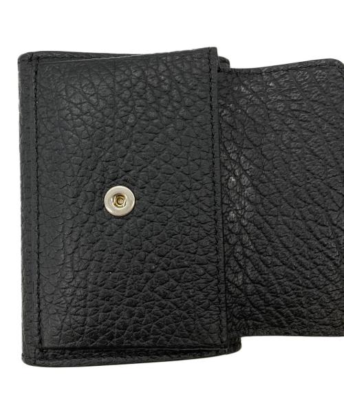 Maison Margiela（メゾンマルジェラ）Maison Margiela (メゾンマルジェラ) 3つ折り財布 ブラックの古着・服飾アイテム