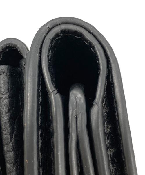 Maison Margiela（メゾンマルジェラ）Maison Margiela (メゾンマルジェラ) 3つ折り財布 ブラックの古着・服飾アイテム