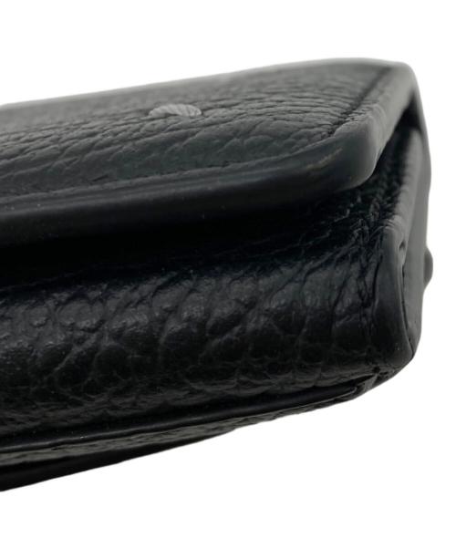 Maison Margiela（メゾンマルジェラ）Maison Margiela (メゾンマルジェラ) 3つ折り財布 ブラックの古着・服飾アイテム