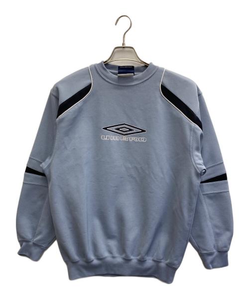 UMBRO（アンブロ）UMBRO (アンブロ) ロゴスウェット ブルー サイズ:Mの古着・服飾アイテム