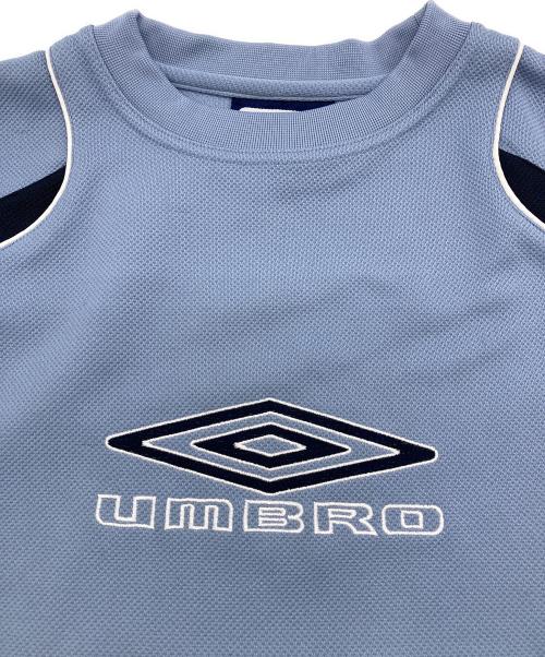 UMBRO（アンブロ）UMBRO (アンブロ) ロゴスウェット ブルー サイズ:Mの古着・服飾アイテム