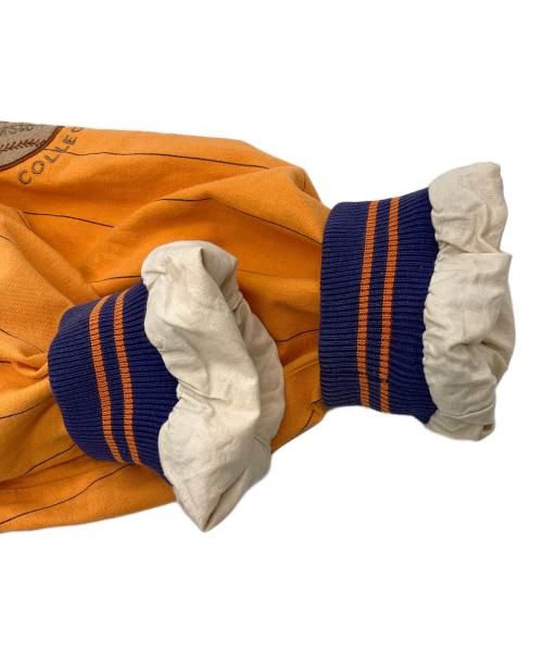 MIRAGE（ミラージュ）MIRAGE (ミラージュ) NEW YORK METS リバーシブルスタジャン ブルー×オレンジ サイズ:Lの古着・服飾アイテム