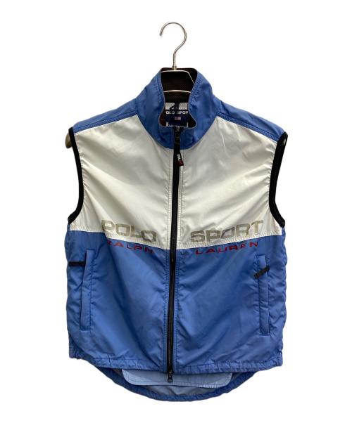 POLO SPORT（ポロスポーツ）POLO SPORT (ポロスポーツ) RLX ベスト ブルー サイズ:Mの古着・服飾アイテム