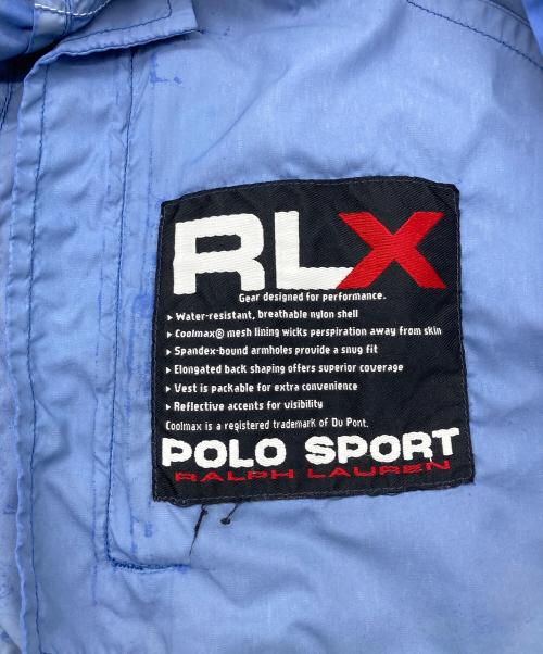 POLO SPORT（ポロスポーツ）POLO SPORT (ポロスポーツ) RLX ベスト ブルー サイズ:Mの古着・服飾アイテム