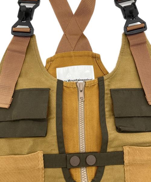 WHITE MOUNTAINEERING（ホワイトマウンテ二アニング）WHITE MOUNTAINEERING (ホワイトマウンテ二アニング) 21AW マルチポケットベスト ブラウン サイズ:2の古着・服飾アイテム