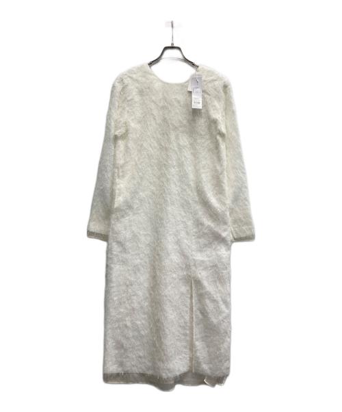 ELENDEEK（エレンディーク）ELENDEEK (エレンディーク) シャギーワンピース ホワイト サイズ:01 未使用品の古着・服飾アイテム
