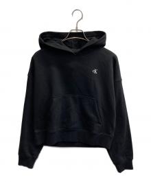 Calvin Klein Jeans（カルバンクラインジーンズ）の古着「パーカー」｜ブラック