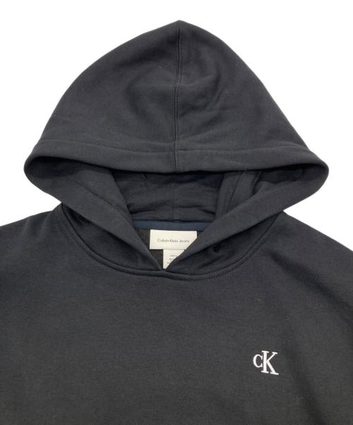 Calvin Klein Jeans（カルバンクラインジーンズ）Calvin Klein Jeans (カルバンクラインジーンズ) パーカー ブラック サイズ:Sの古着・服飾アイテム