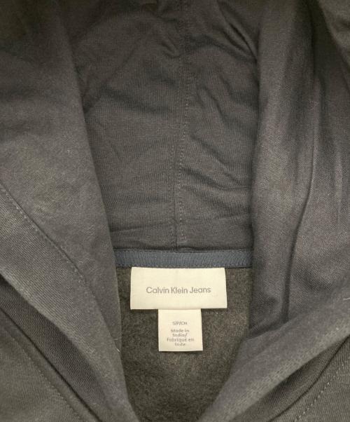 Calvin Klein Jeans（カルバンクラインジーンズ）Calvin Klein Jeans (カルバンクラインジーンズ) パーカー ブラック サイズ:Sの古着・服飾アイテム