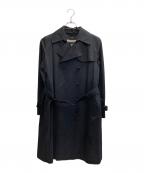 BURBERRY LONDONバーバリーロンドン）の古着「ノヴァチェック ウールライナー付トレンチコート」｜ネイビー