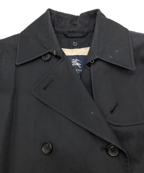 BURBERRY LONDON（バーバリーロンドン）BURBERRY LONDON (バーバリーロンドン) ノヴァチェック ウールライナー付トレンチコート ネイビー サイズ:42の古着・服飾アイテム