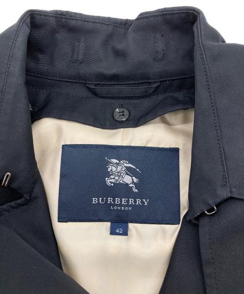 BURBERRY LONDON（バーバリーロンドン）BURBERRY LONDON (バーバリーロンドン) ノヴァチェック ウールライナー付トレンチコート ネイビー サイズ:42の古着・服飾アイテム